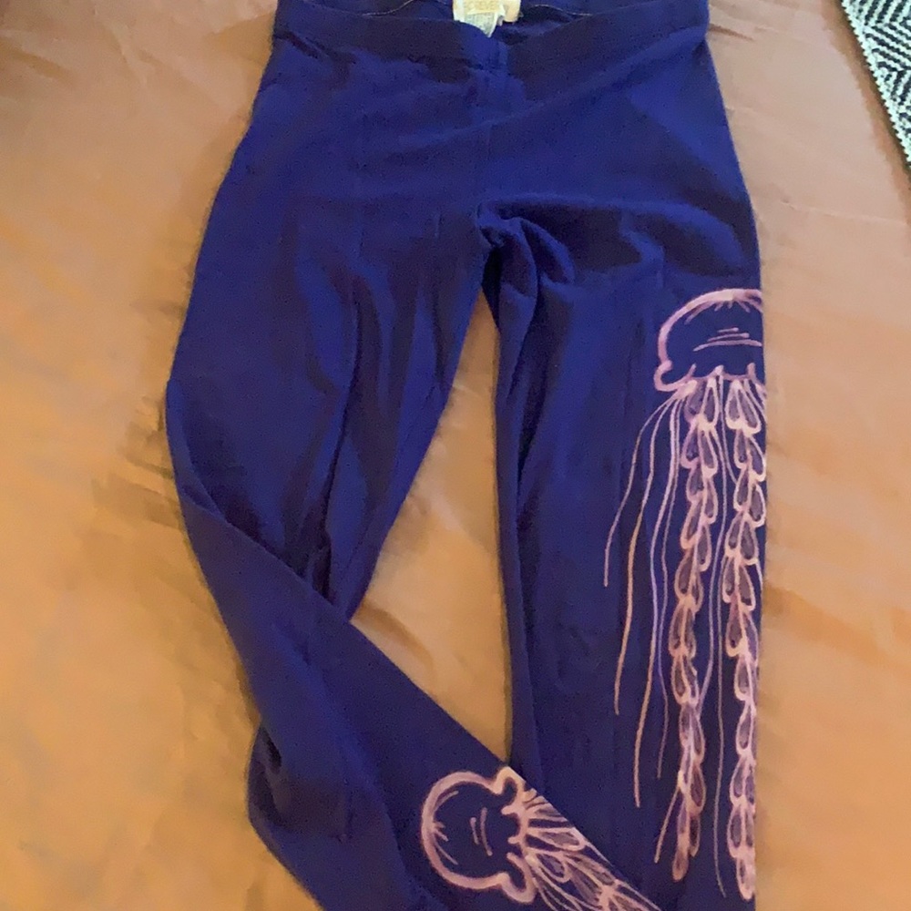 Handmade jellyfish leggings
